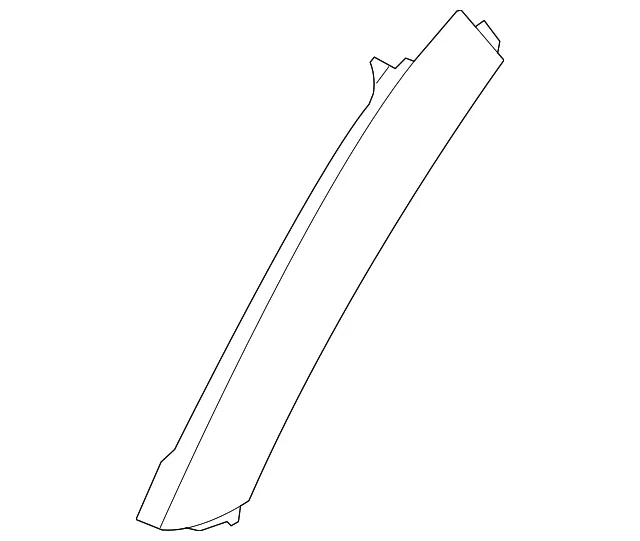 Windshield Pillar - Driver's Side (LH) - Volvo (31283385)