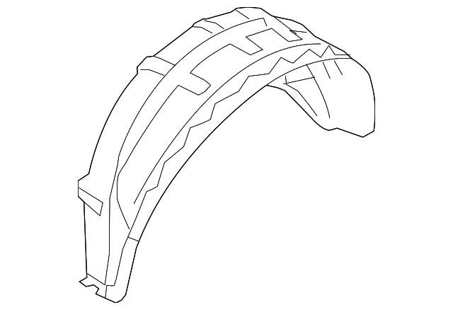 Quarter Panel Splash Shield - Volvo (31283478)