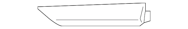 Grille Molding - Volvo (31283908)
