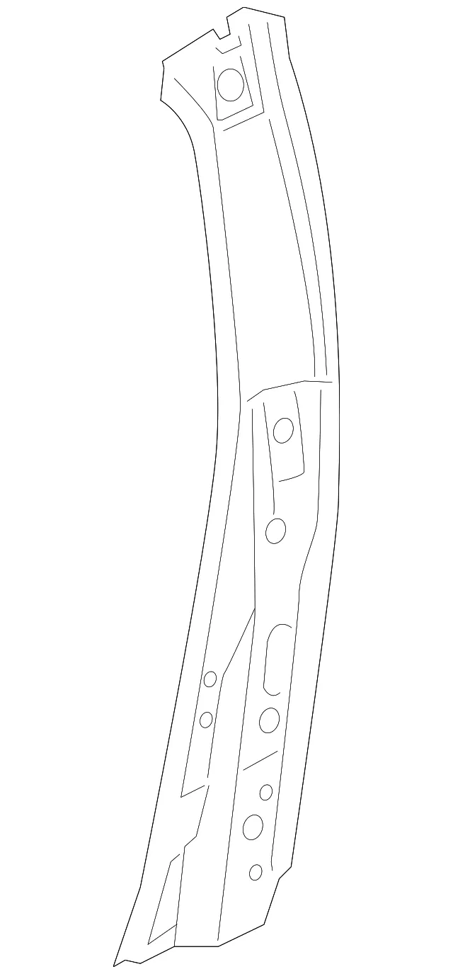 Body B-Pillar - Volvo (31290651)