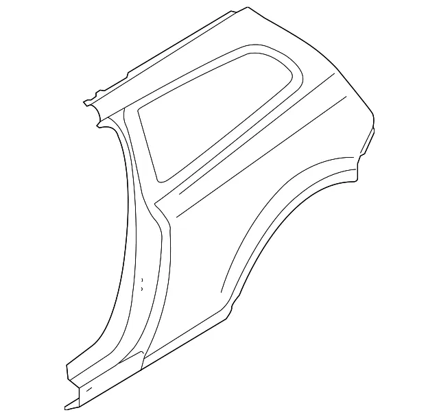 Rocker Panel - Passenger Side (RH) - Volvo (31290961)