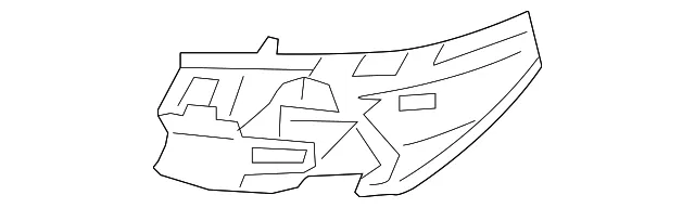 Bumper Cover Bracket - Volvo (31290978)
