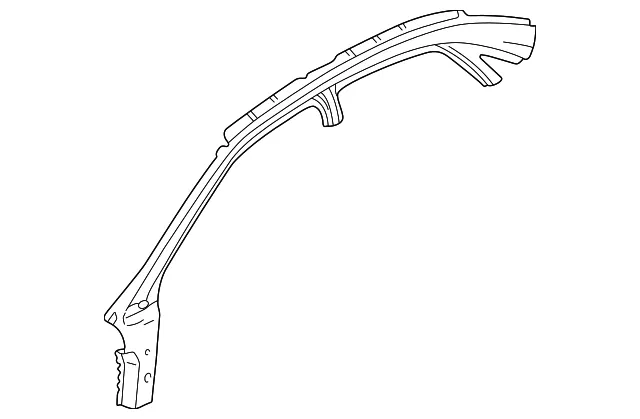 Hinge Pillar - Passenger Side (RH) - Volvo (31298214)