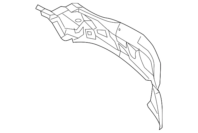 Pillar Reinforced - Driver's Side (LH) - Volvo (31298245)