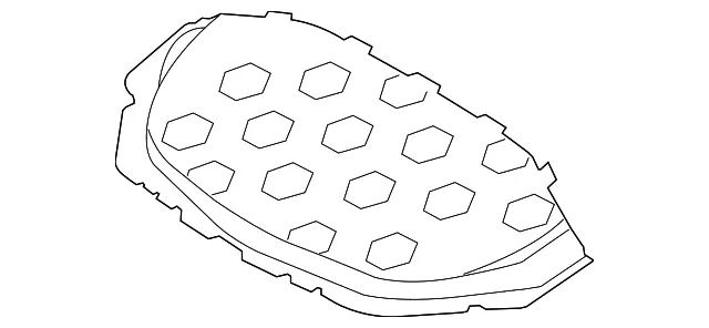 Hood Insulation Pad - Volvo (31298731)