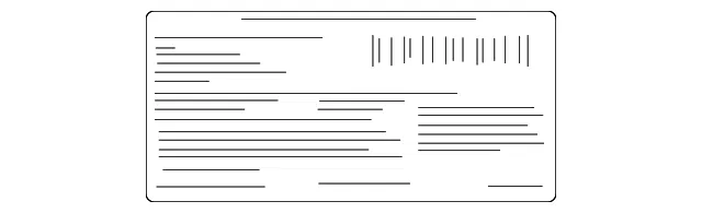 Emission Label - Volvo (31301121)