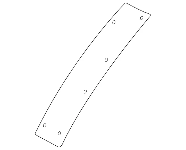 Body C-Pillar Trim Panel - Volvo (31305634)