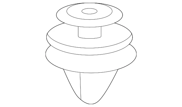 Bumper Cover Support Rail Clip - Volvo (31308555)