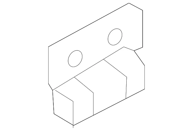 Hinge Pillar Reinforced Lower Bracket - Volvo (31322499)