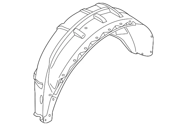 Quarter Panel Splash Shield - Volvo (31333252)