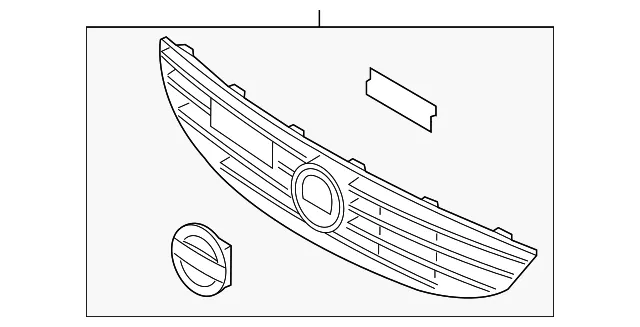 Grille Assembly - Volvo (31333835)