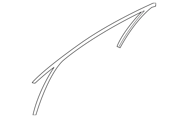 Door Weather-Strip - Driver's Side (LH) - Volvo (31335000)