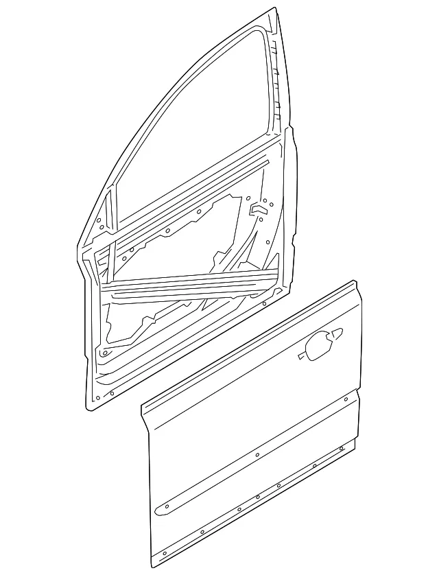Door Shell - Volvo (31335444)