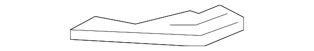 Valance Panel Bracket - Driver's Side (LH) - Volvo (31347245)