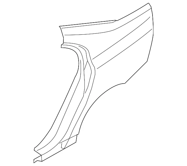 Quarter Panel - Driver's Side (LH) - Volvo (31349615)