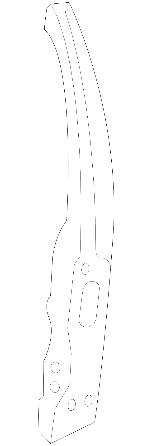 Body B-Pillar - Volvo (31349795)
