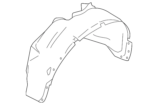 Fender Liner - Driver's Side (LH) - Volvo (31353708)