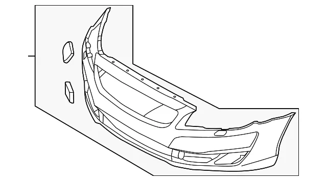 Bumper Cover - Volvo (31353716)