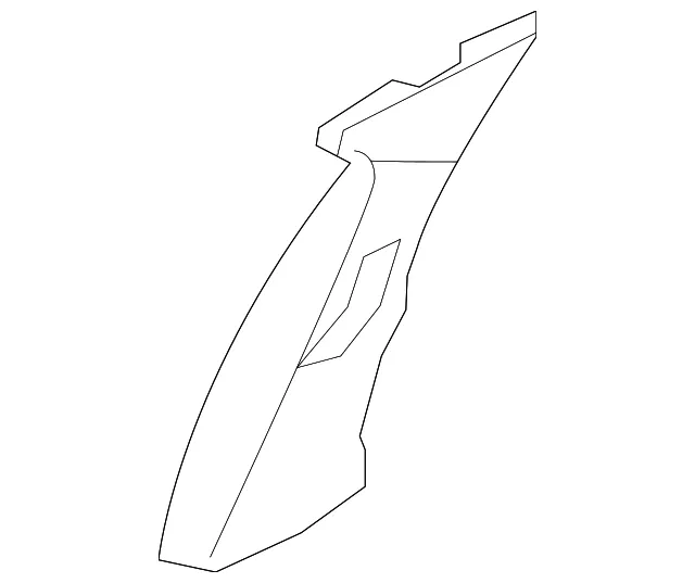 Door Pillar Post Trim Set - Volvo (31354099)