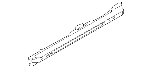 Rocker Reinforced - Driver's Side (LH) - Volvo (31358498)