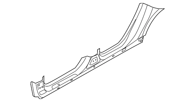 Inner Rocker - Passenger Side (RH) - Volvo (31358501)