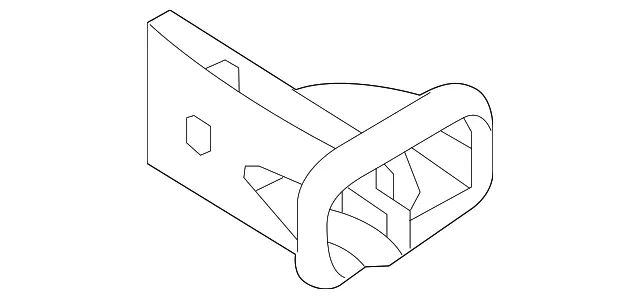 Door Interior Trim Panel Bracket - Volvo (31363637)