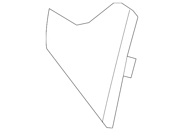 Instrument Panel Molding - Volvo (31366666)