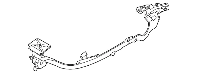 Hinge - Driver's Side (LH) - Volvo (31367054)