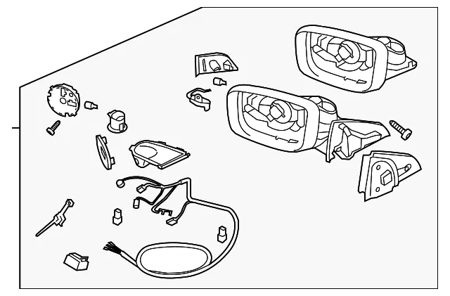 Mirror Assembly - Volvo (31371147)