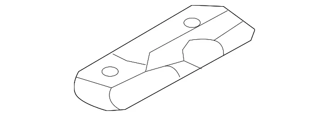 Rocker Panel Molding Bracket - Volvo (31378134)