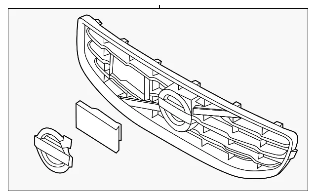 Grille Assembly - Volvo (31383596)