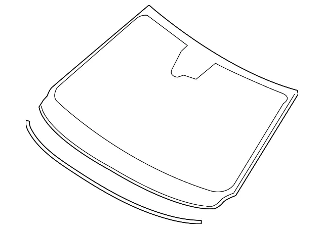 Windshield - Volvo (31383974)