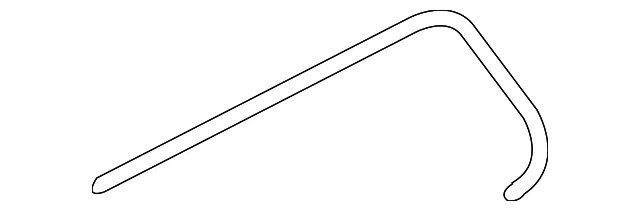 Outer Molding - Passenger Side (RH) - Volvo (31385946)