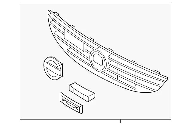 Grille Assembly - Volvo (31386498)