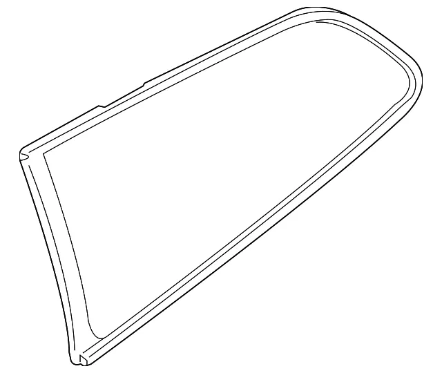 Quarter Glass - Passenger Side (RH) - Volvo (31386662)