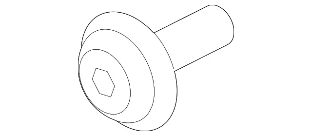 Body B-Pillar Trim Panel Clip - Volvo (31389907)