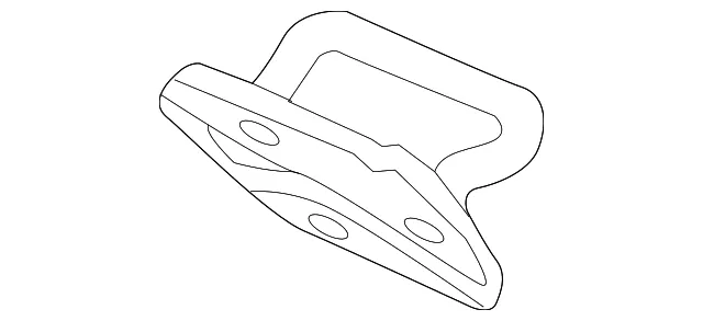 Door Lock Striker Plate - Volvo (31391309)
