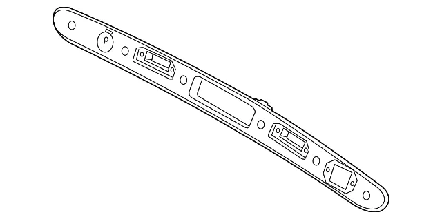 Deck Lid Handle - Volvo (31391567)