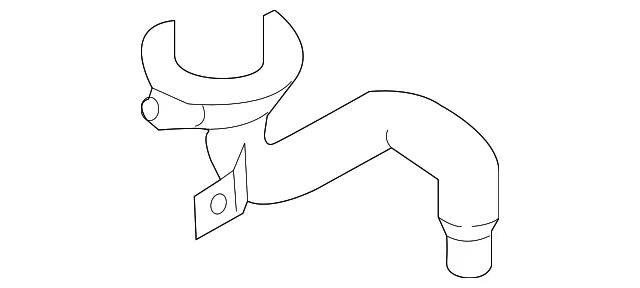 Windshield Washer Hose - Volvo (31391639)