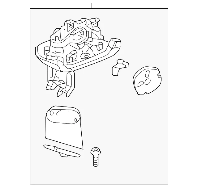Mirror Housing - Driver's Side (LH) - Volvo (31402858)