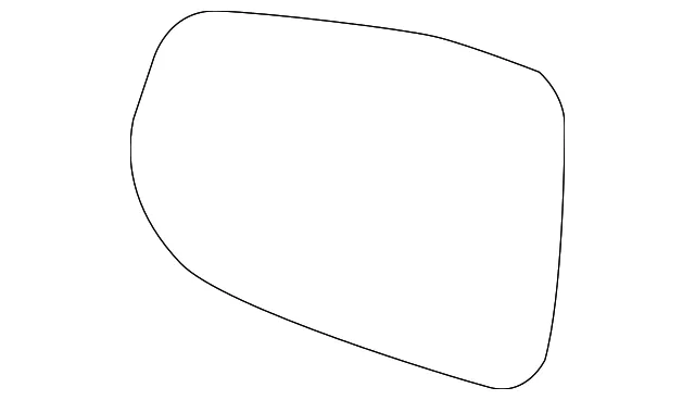 Mirror Glass - Volvo (31402879)