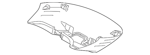 Interior Rear View Mirror Cover - Volvo (31402936)
