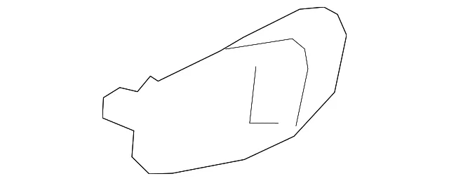 Handle, Inside - Passenger Side (RH) - Volvo (31407694)