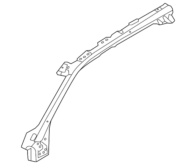 Windshield Pillar Reinforced - Passenger Side (RH) - Volvo (31415364)