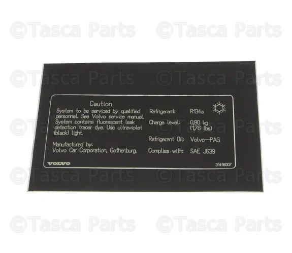 Caution Label - Volvo (31416007)