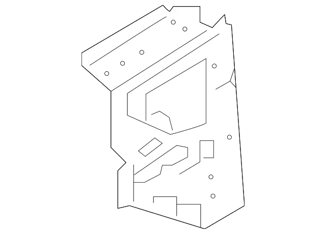 Fender Rail Bracket - Volvo (31416322)