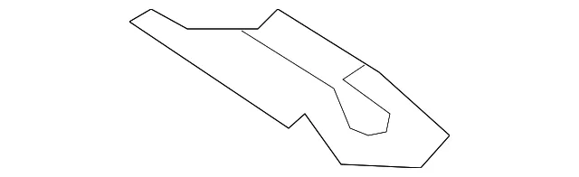 Upper Pillar Reinforced Inner Support - Driver's Side (LH) - Volvo (31416445)