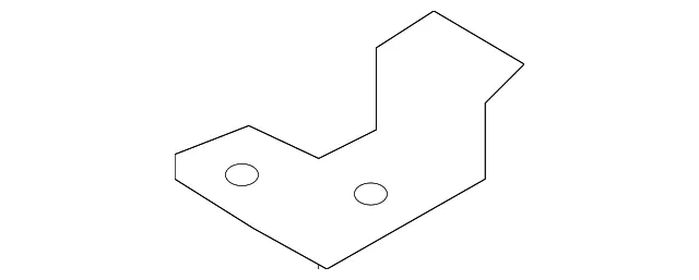 Inner Rocker Rear Bracket - Volvo (31420041)