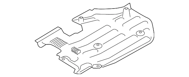 Floor Pan Splash Shield - Volvo (31420482)