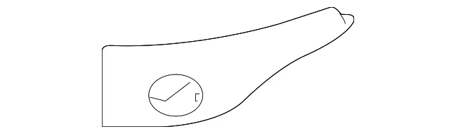 Apron Assembly Cap - Driver's Side (LH) - Volvo (31420630)